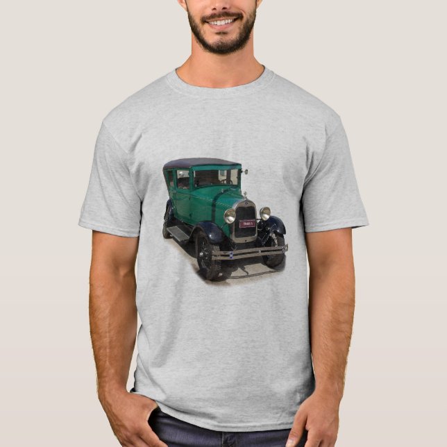 Green Model A shirt (Front)