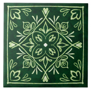 Green Modern Classic Ceramic Tile