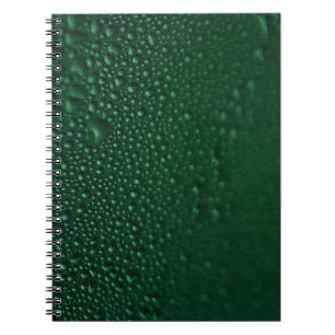 Green moist notebook