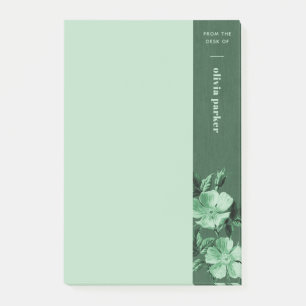 Green Monochromatic Blooms Floral Notes