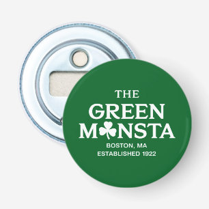 Green Monsta Boston Green Monstah Baseball Gift  Bottle Opener