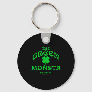 Green Monsta Funny Boston M New England Srts Gift Key Ring