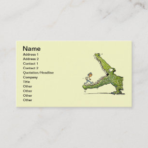 Green Monster Business Card