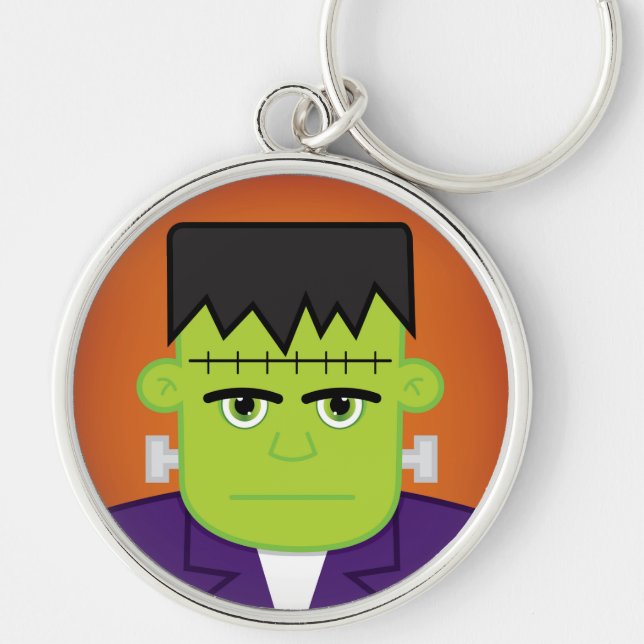 Green monster key ring (Front)