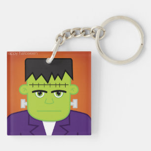 Green monster key ring