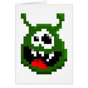 Green Monster - Pixel Art