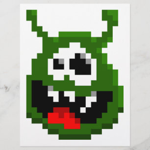 Green Monster - Pixel Art