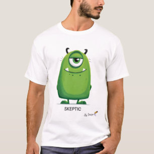 Green Monster SKEPTIC - By Design Fun Original T-Shirt
