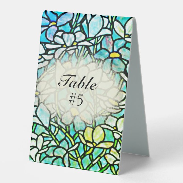 Green Mosaic Floral Tiles (Front)