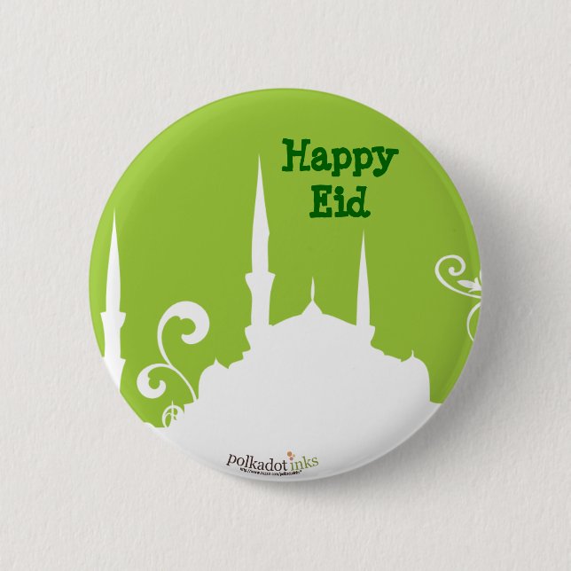 Green Mosque Pin (Front)