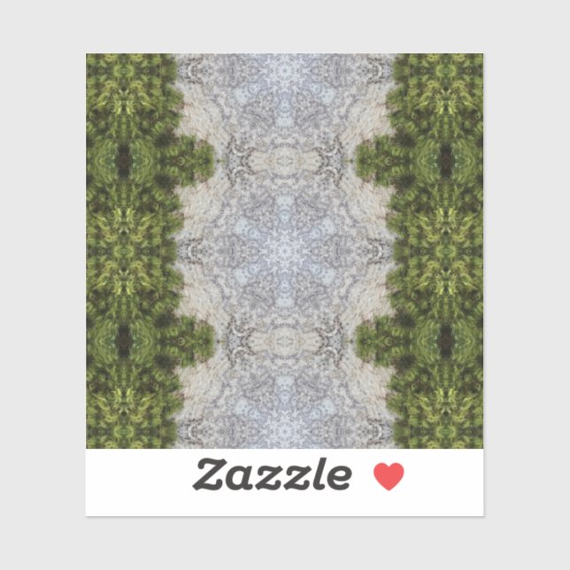 Green Moss & Earth Nature Art (Sheet)