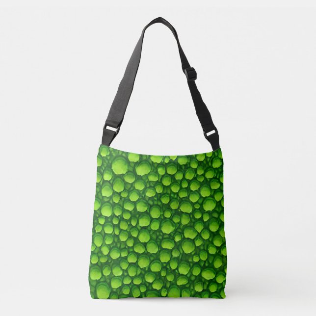 Green Mossy Pattern Crossbody Bag (Front)