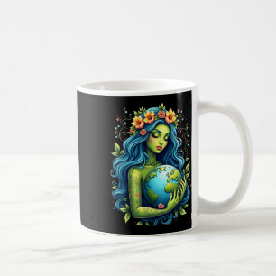 Green Mother Earth Day Gaia Save Our Planet Women Coffee Mug