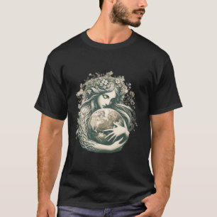 Green Mother Earth Day Gaia Save Our Planet Women T-Shirt