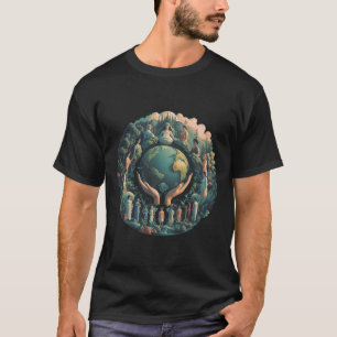 Green Mother Earth Day Gaia Save Our Planet Women T-Shirt
