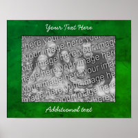 Green Mottled Frame Create Your Own Photo