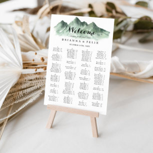 Green Mountain Country Alphabetical Seating Chart