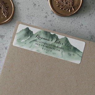 Green Mountain Country Return Address Label