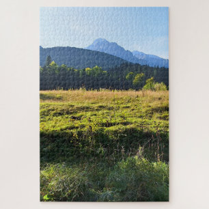 Green Mountain Meadow – Wild Nature Romania Jigsaw Puzzle