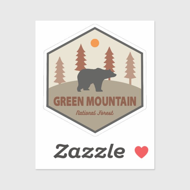 Green Mountain National Forest Bear (Sheet)