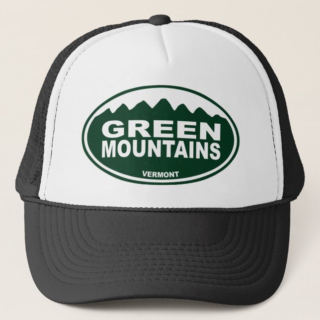 Green Mountains Trucker Hat (Front)
