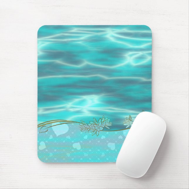 Green Mousepad (With Mouse)