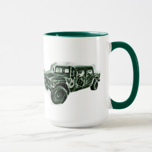 green mug