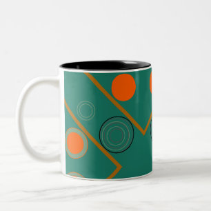Green mug pattern