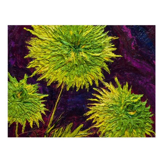 Green Mums Postcard