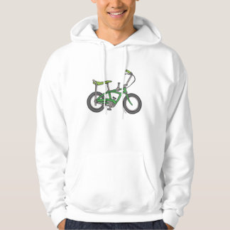 Green Muscle Bike Hoodie