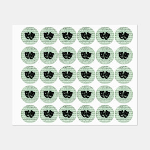 Green Music and Theatre Greek Masks