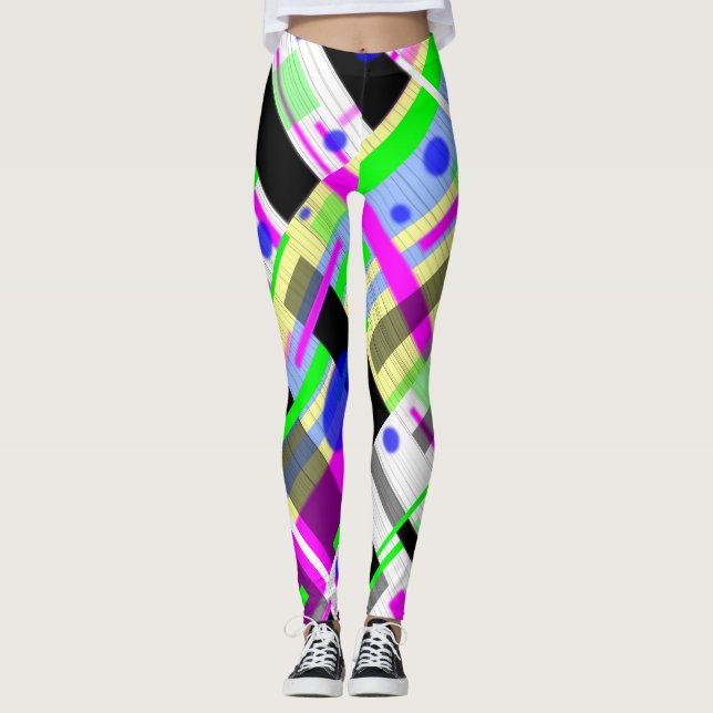 Green-My-Love Leggings (Front)