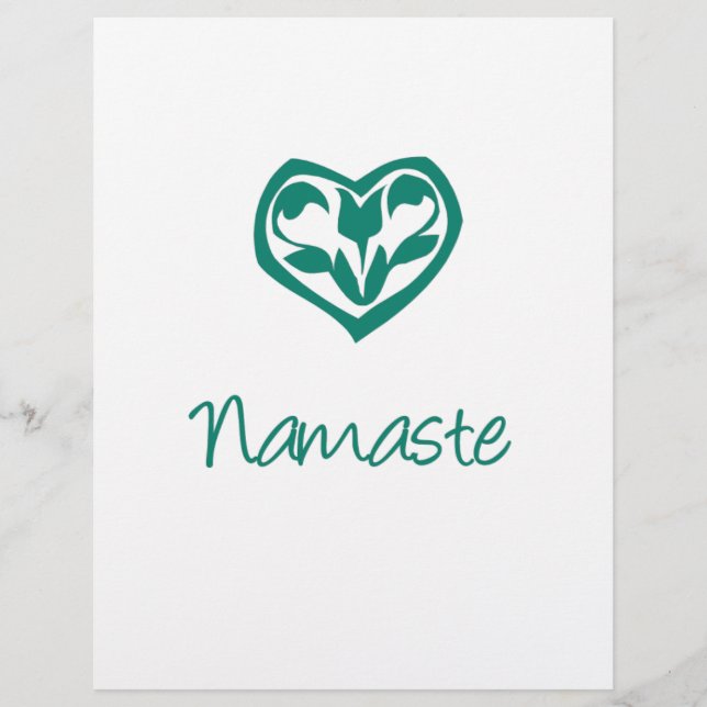 Green Namaste (Front)
