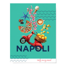 Green Napoli On My Mind Poster