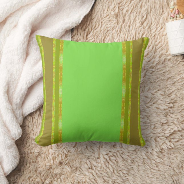green, natural, home decor, abstract, mode throw p cushion (Blanket)