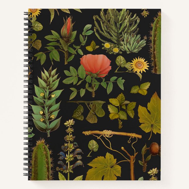 Green Nature Cactus Notebook (Front)