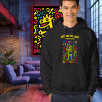 Green Neon Alien – Funky Smiling Pop Art Character
