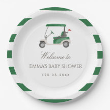 Green New to the Club Preppy Classic Baby Shower 