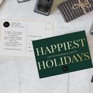 GREEN Non-Photo Business Corporate LOGO HOLIDAY