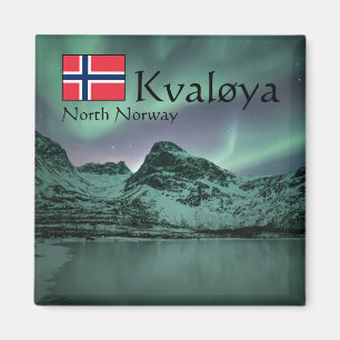 Green Northern Lights Magnet