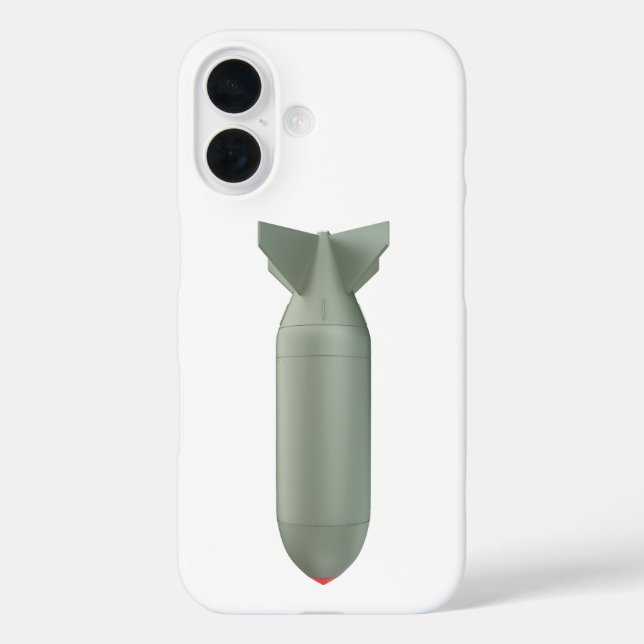 Green nuclear bomb Case-Mate iPhone case (Back)