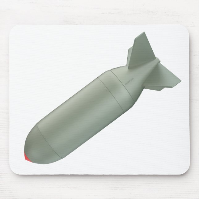 Green nuclear bomb mouse pad (Front)