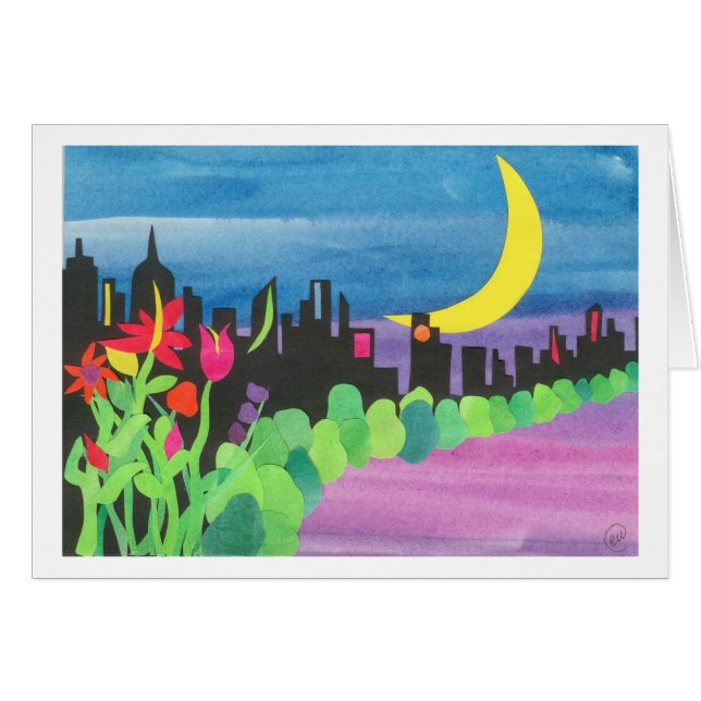 Green NYC at Night II 07-09 (Front Horizontal)