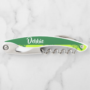 Green oaktree pattern corkscrew