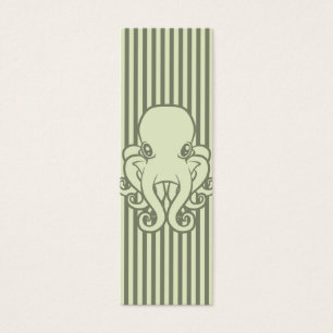 Green Octopus Bookmark