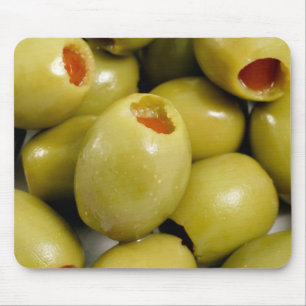 Green olives Mousepad