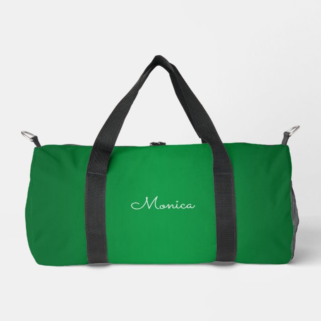 Green Ombre Duffle Bag (Front)