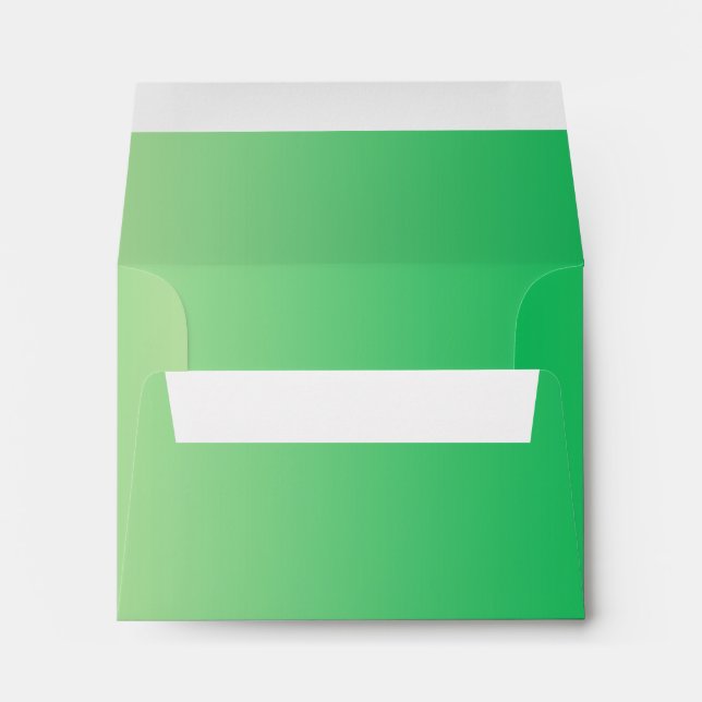 Green Ombre Envelopes (Back (Bottom))