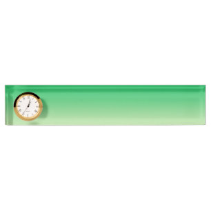 Green Ombre Nameplate