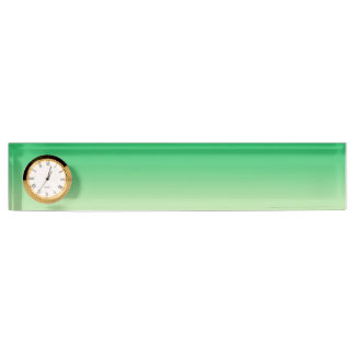 Green Ombre Nameplate
